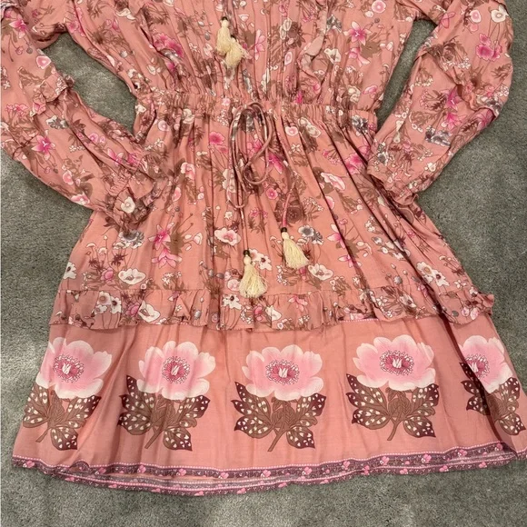 Saints and Hearts Pink floral dress - Picture 4 of 6